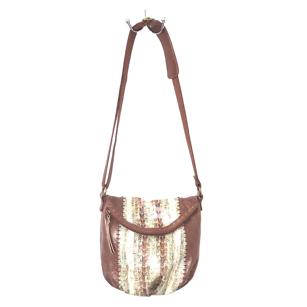 The Sak Leather Hobo Crossbody Bag